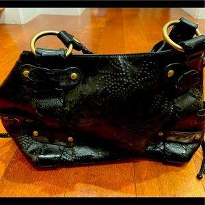Kooba black leather purse